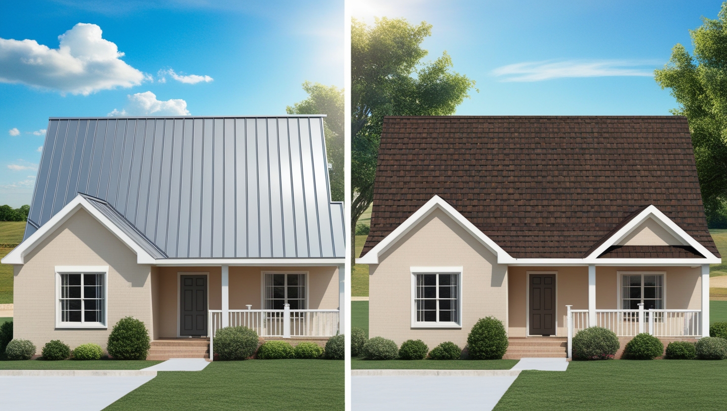 Metal vs. Asphalt Shingles: Which Roofing is Best for Oklahoma?