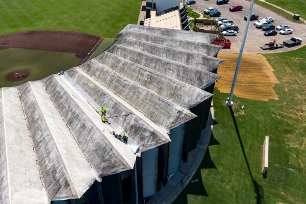 Ballpark roof
